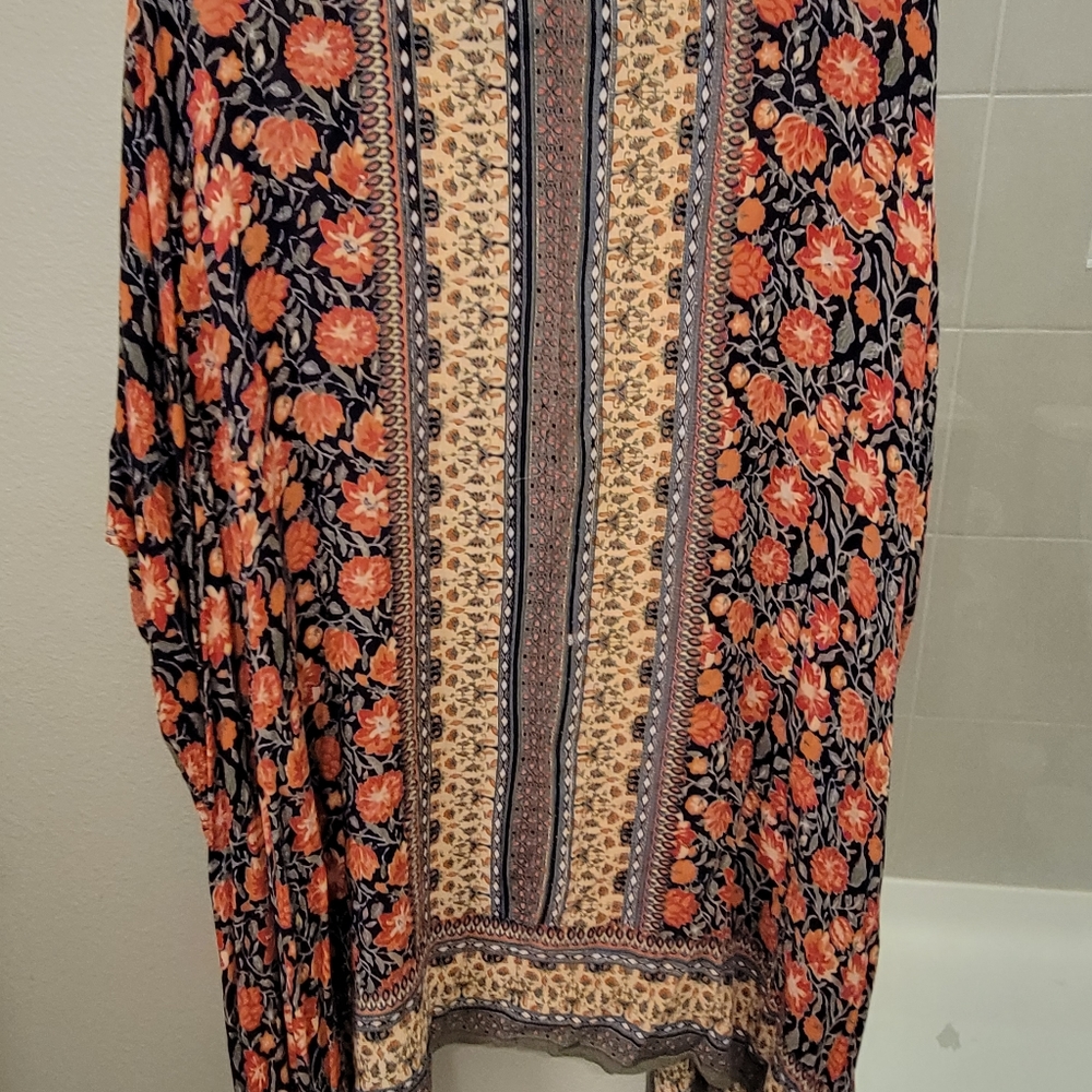 Floral kimono